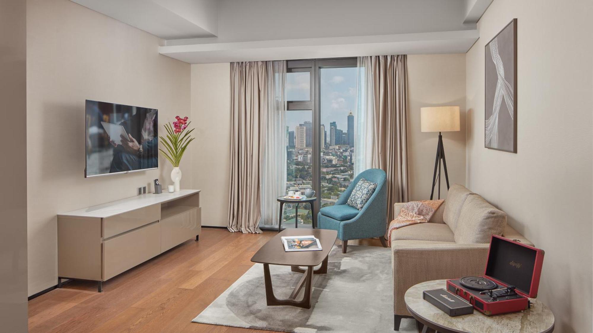 Отель Oakwood Makati Avenue Макати Экстерьер фото